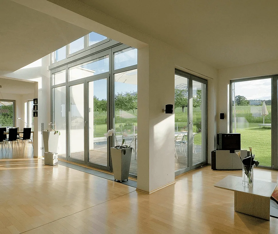 ventanas de pvc a medida chalet
